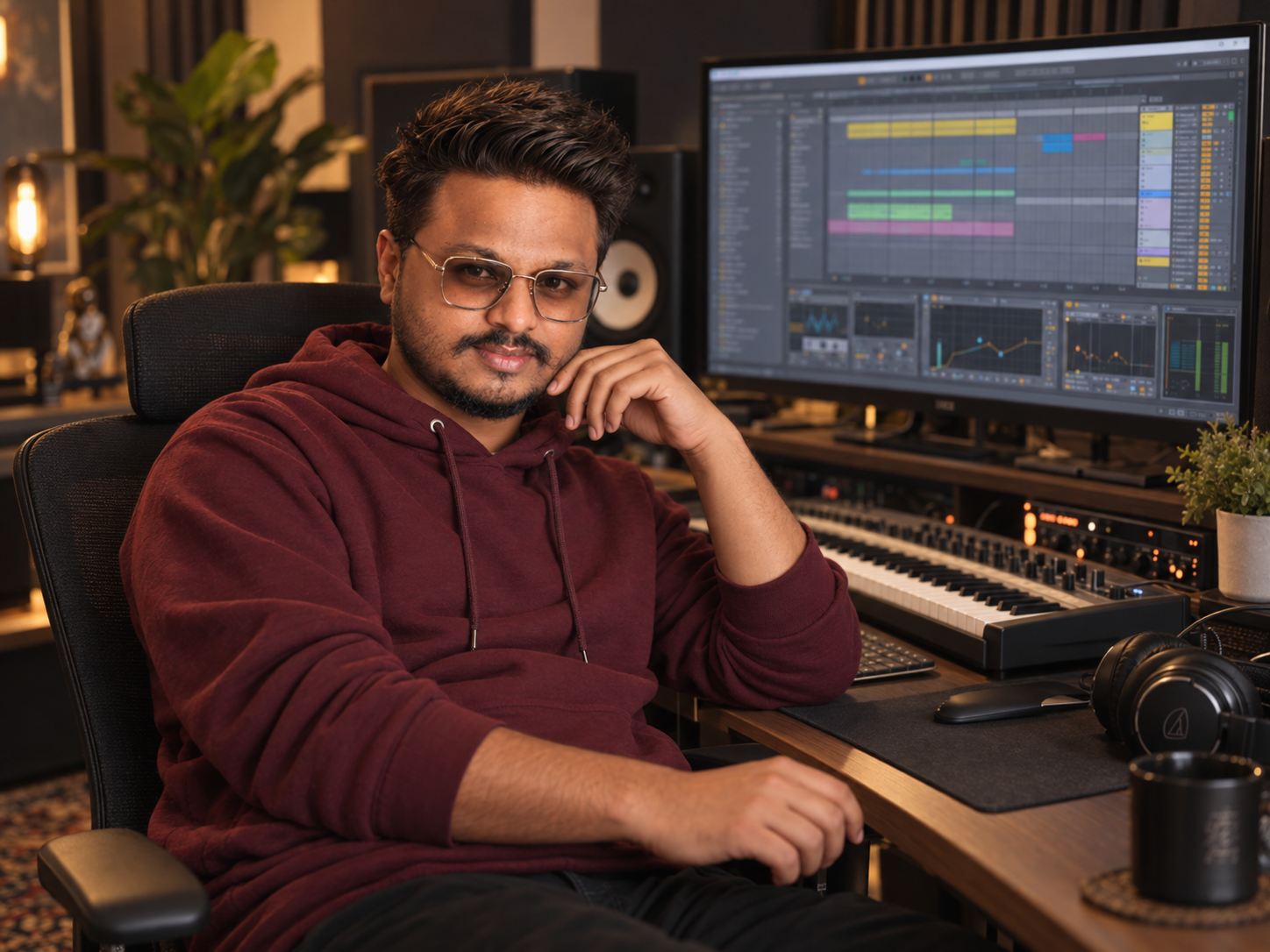 Sagar Kadam studio portrait